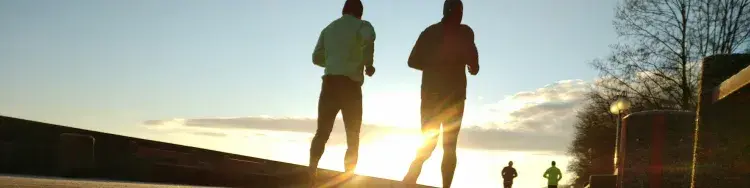 corriendo juntos